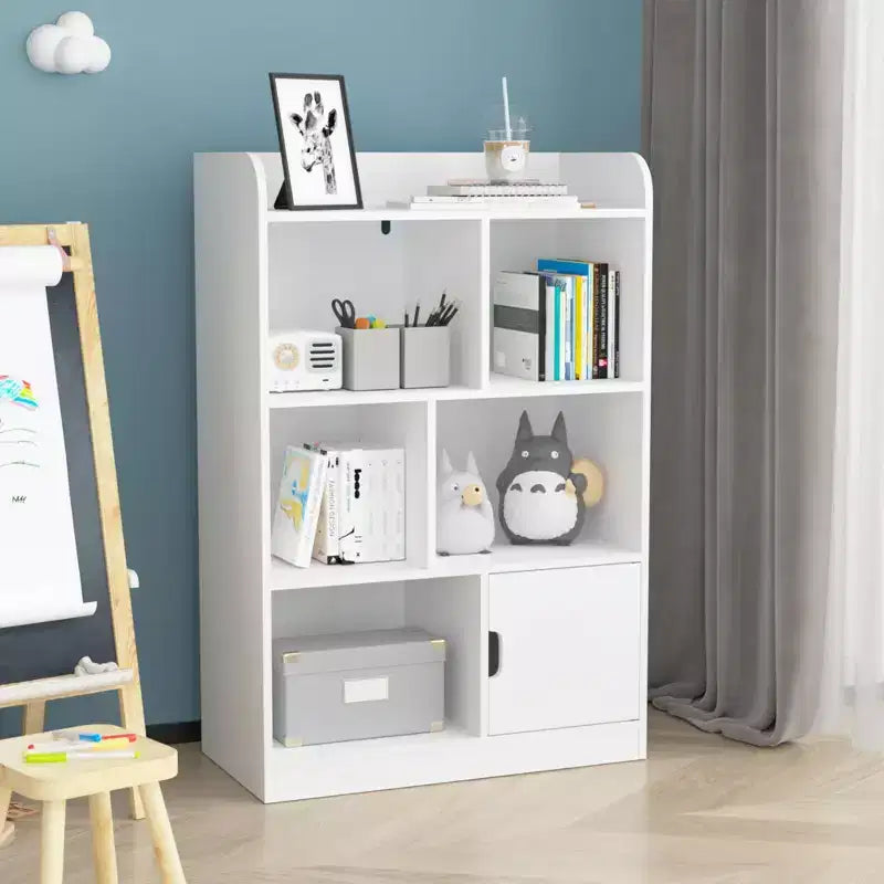 Libreria per bambini a 6 scomparti – Bianca