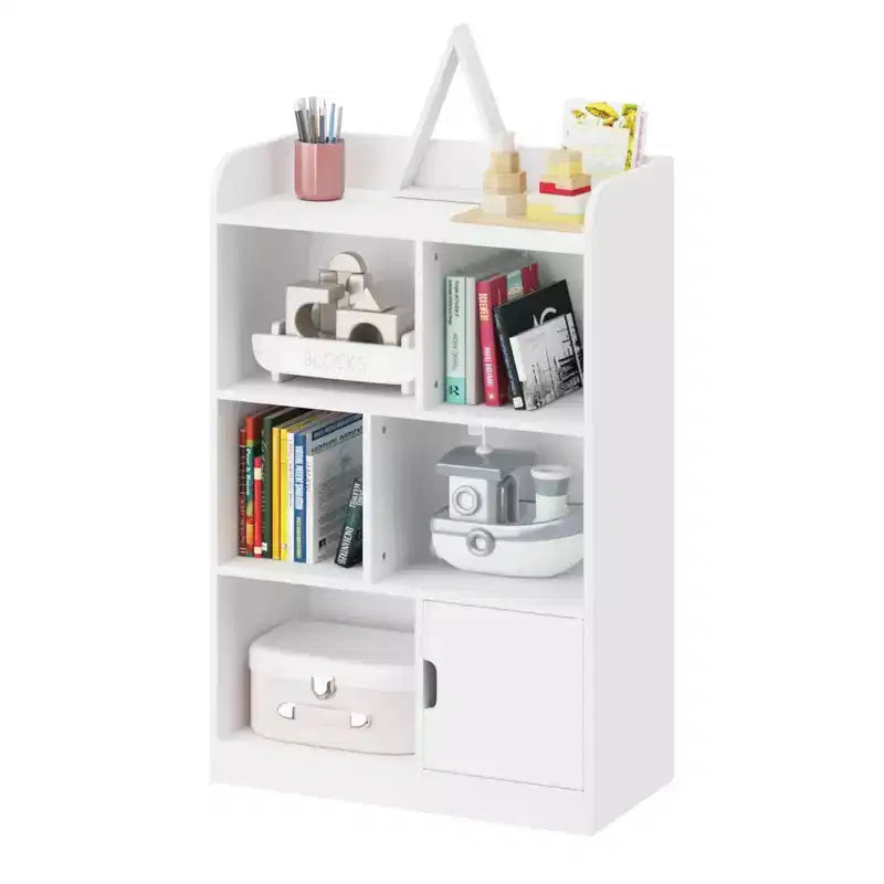 Libreria per bambini a 6 scomparti – Bianca