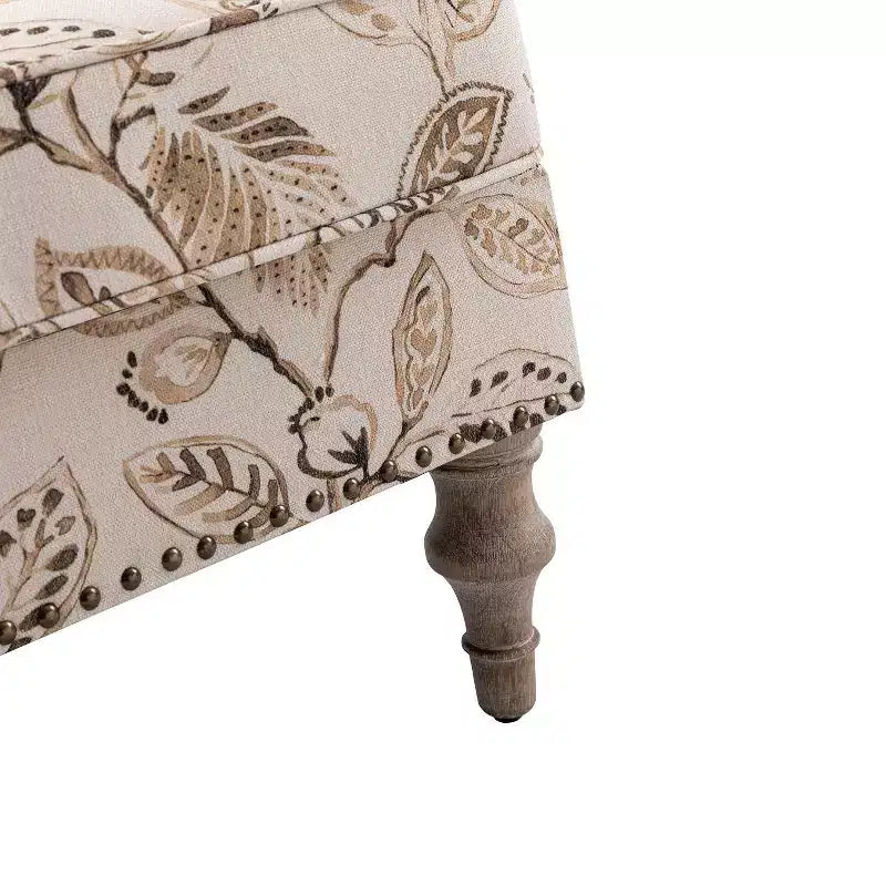 Poltrona rivestita di transizione con schienale a cammello e braccioli a pannello, set di 2 – Struttura in MDF, poliestere
