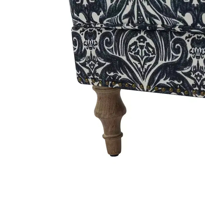 Poltrona rivestita di transizione con schienale a cammello e braccioli a pannello, set di 2 – Struttura in MDF, poliestere