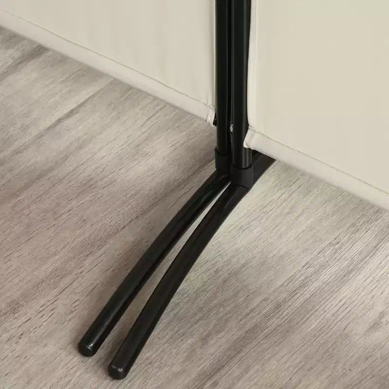 Divisorio Pieghevole a 3 Pannelli – Struttura in Acciaio Verniciato a Polvere, 99.5"L x 71.75"A