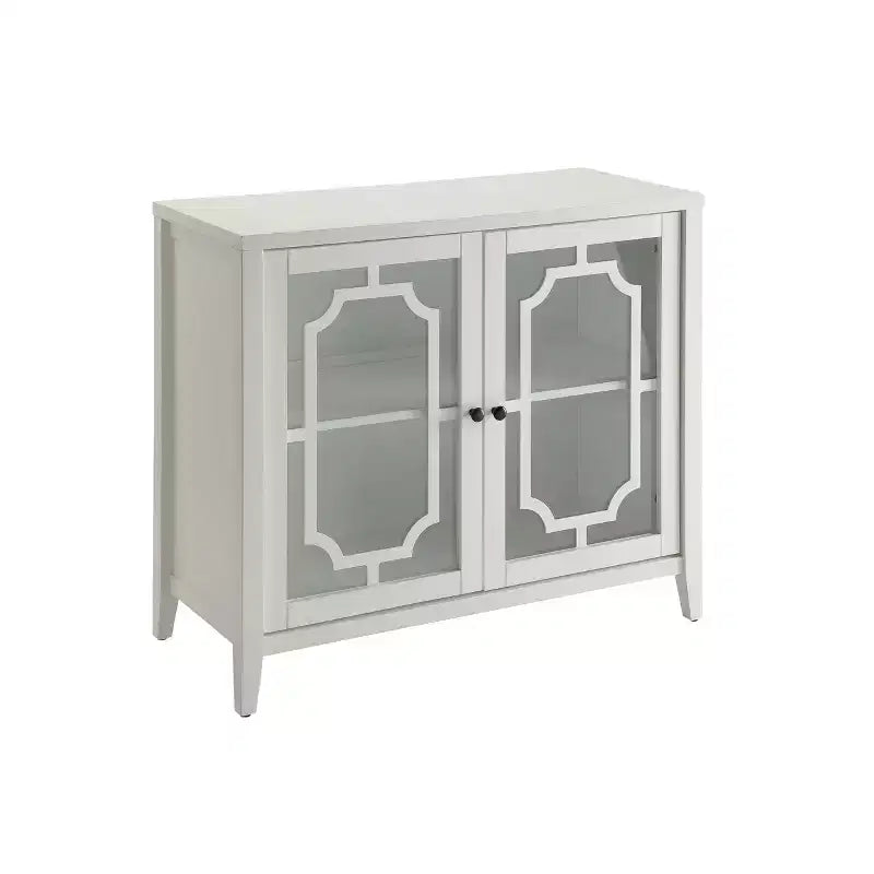 Vetrinetta decorativa con ante in vetro