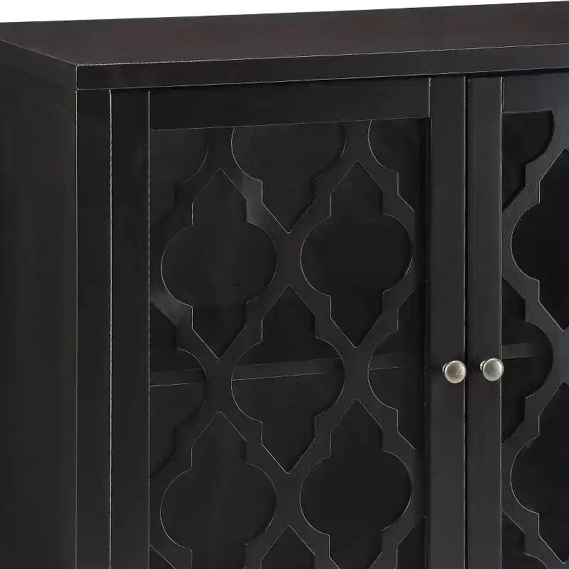 Vetrinetta decorativa con ante in vetro