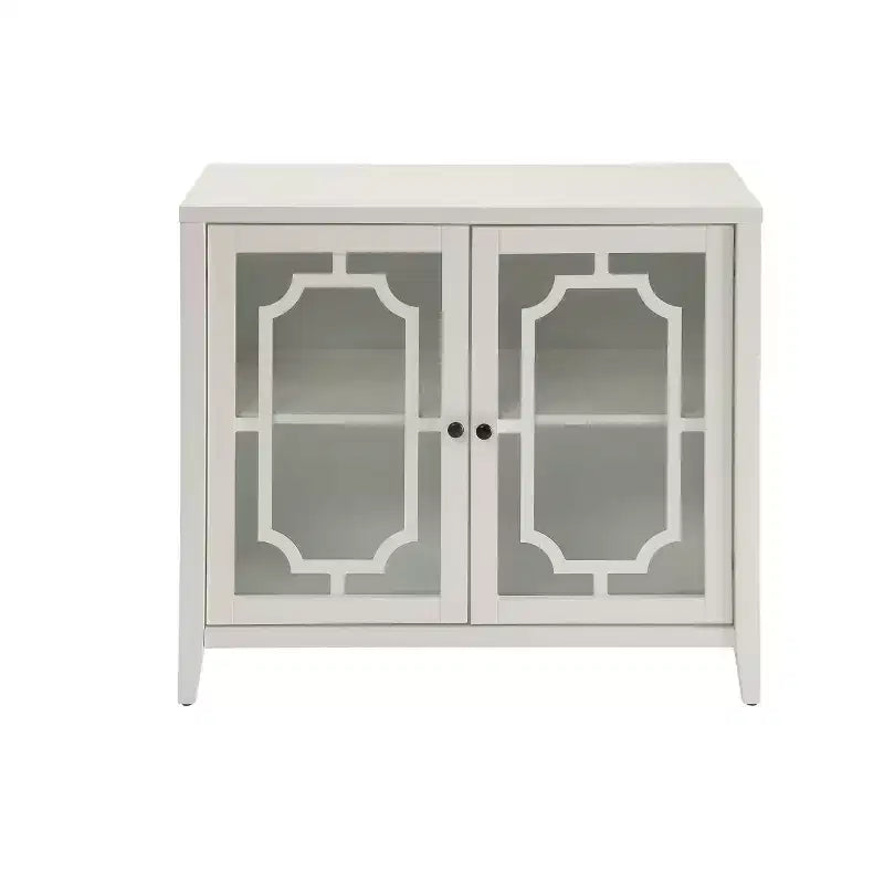 Vetrinetta decorativa con ante in vetro